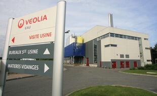 Une usine de traitement des eaux de Veolia (illustration).