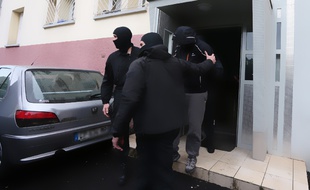 Coup de filet anti-djihadiste mardi 13 mai 2014 à Strasbourg.