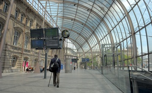 La gare de Strasbourg. Le 08 06 2010
