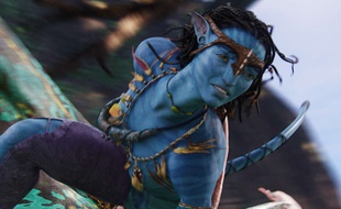Neytiri (Zoe Saldana) dans «Avatar».