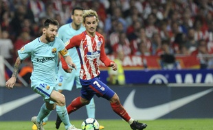 Antoine Griezmann et Lionel Messi.