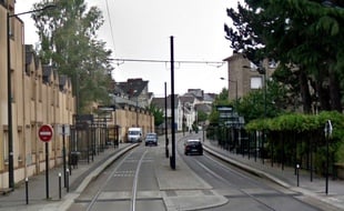 L'accident s'est produit à proximité de la station de tram Poitou.