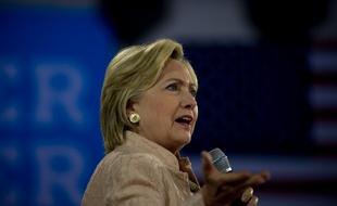La candidate démocrate à la Maison blanche Hillary Clinton
