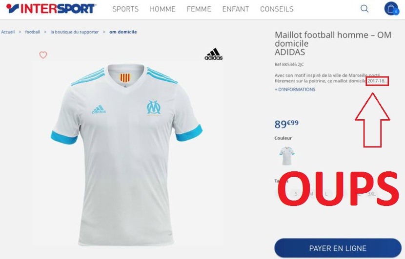 tenue de foot OM Homme tenue de foot OM Homme