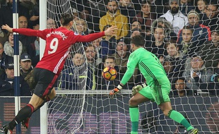 Zlatan Ibrahimovic a inscrit un doublé contre WBA, le 17 décembre 2016.