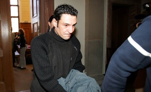 FRANCE, Colmar : Christophe Morat, le 4 janvier 2005, lors de sa première condamnation.