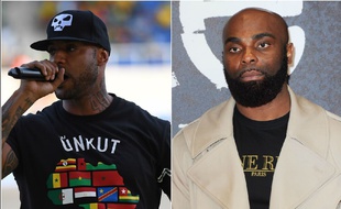 Montage photo de Booba (à gauche) et Kaaris (à droite).