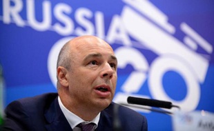 Le ministre russe des Finances, Anton Silouanov, en 2013 lors d'un sommet du G20 à Moscou