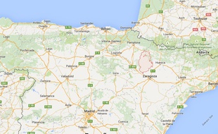 La région de Cinco Villas, en Espagne.