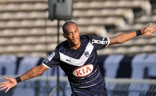 Yoan Gouffran, le 20 août 2011, à Bordeaux, contre Auxerre.
