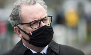 Richard Ferrand, le président de l'Assemblée nationale, le 20 novembre 2020 à Crozon.
