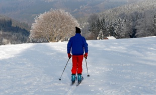 La station de ski du Champ du Feu. Le 16 12 2007