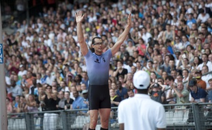 Romain Mesnil a été trois fois médaillé aux Mondiaux d'athlétisme.