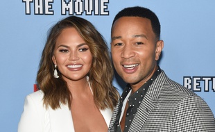 La mannequin Chrissy Teigen et le chanteur John Legend