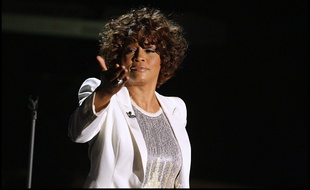 La chanteuse Whitney Houston