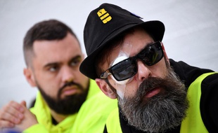 Eric Drouet et Jérôme Rodrigues, figures du mouvement des "gilets jaunes"