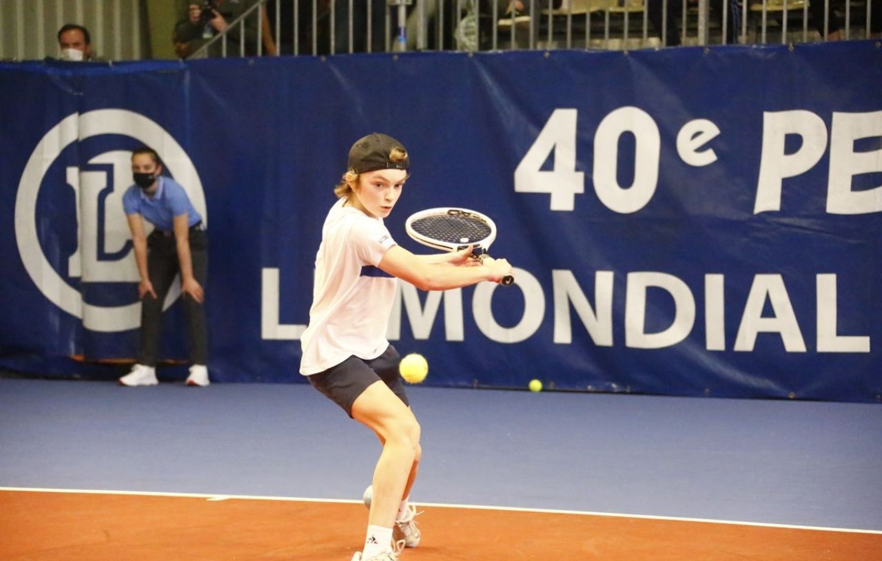 Né en 2008, Antonin Witz est l'un des meilleurs espoirs du tennis français.