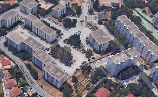 Illustration du quartier La Florane, à Toulon.