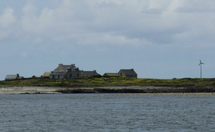 L'île de Quéménès, en 2011.