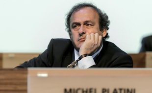Michel Platini, le 11 juin 2014, à Sao Paulo