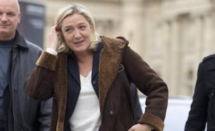 Marine Le Pen le 22 décembre 2014 à Paris