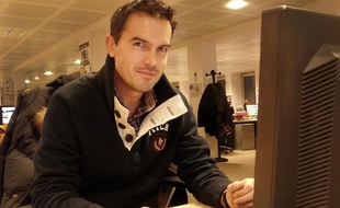 Maxime Chattam à la rédaction de 20 Minutes