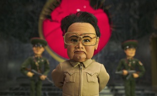L'ancien leader de la Corée du nord, Kim Jong-il, dans le film «Team America: World Police».