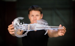 Laurent Bernadac et son violon électrique 3D Varius