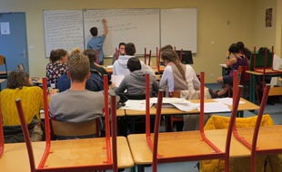 Illustration d'un lycée.