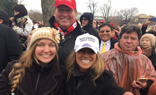 Des supporters de Donald Trump à Washington ce vendredi 20 Janvier.