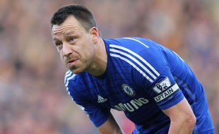 Le capitaine de Chelsea John Terry, lors d'un match contre Hull City, le 22 mars 2015.