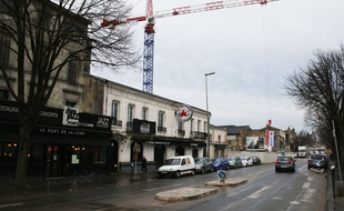 Le 2 février 2017, les quais de Paludate à Bordeaux