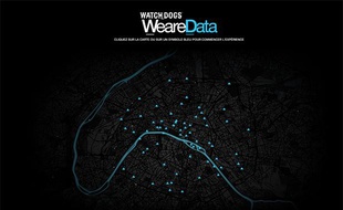 Le site Web We are Data, lancé par Ubisoft, permet d'observer en temps réel les activités de Paris, Londres et Berlin.