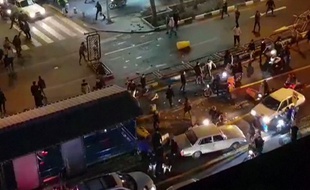 Les incidents en Iran la nuit du Nouvel An.