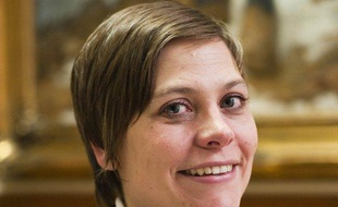Audrey Linkenheld, le 10 février 2009.