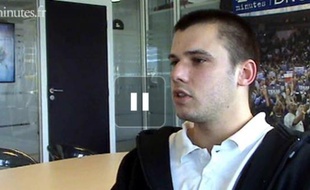 Orelsan dans les locaux de 20minutes.fr