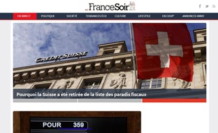 L'ancien quotidien « France-Soir » est devenu un site d'information en 2011.