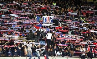 Des supporteurs du PSG lors de la réception du FC Bale dans le cadre de la Ligue des Champions.