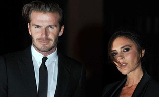 Victoria et David Beckham à Londres en septembre 2013.