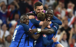Les joueurs de l'équipe de France à Marseille, le 7 juillet 2016.