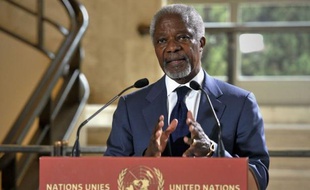 L'émissaire international Kofi Annan a estimé mardi devant le Conseil de sécurité de l'ONU que son plan de sortie de crise était sans doute "la dernière chance" d'éviter la guerre civile en Syrie, malgré les nombreuses violations du cessez-le-feu.