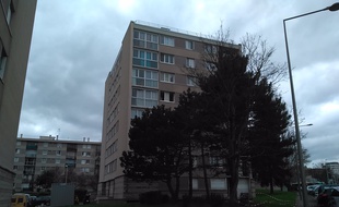 Garges, le 20 mars 2017. Dans un de ces immeubles, Zyed ben Belkacem avait élu domicile.
