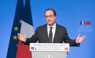 François Hollande en Chine.