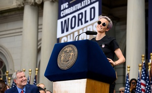 Megan Rapinoe, le 10 juillet 2019 à New York.