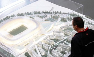 La maquette est exposée jusqu'au 29 novembre au forum d'urbanisme, dans le Vieux Nice.