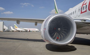 Les avions d'Ethiopian Airlines cloués au sol depuis le crash qui a fait 157 victimes en Ethiopie en mars 2019.