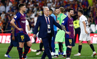 Le Barça a perdu la finale de la Coupe du Roi face à Valence, le 25 mai 2019.