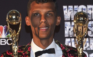 Stromae lors des Monaco World Music Awards le 27 mai 2014
