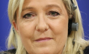Marine Le Pen, à Bruxelles, le 16 juin 2015.