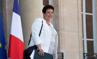 La ministre de l'Education supérieure Frédérique Vidal le 6 juillet 2018 devant l'Elysée.